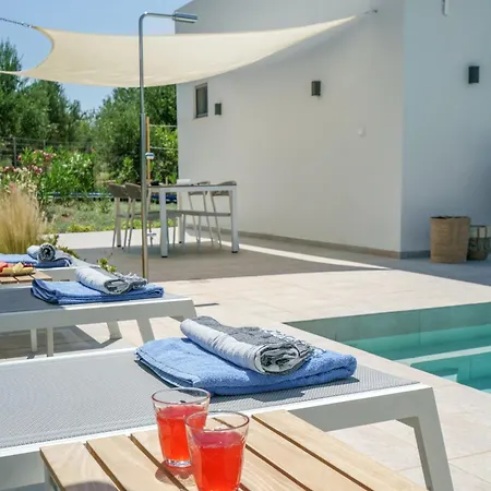 Vilă New Stylish Tessera With Private Pool And Bbq Agios Dimitrios (Crete)